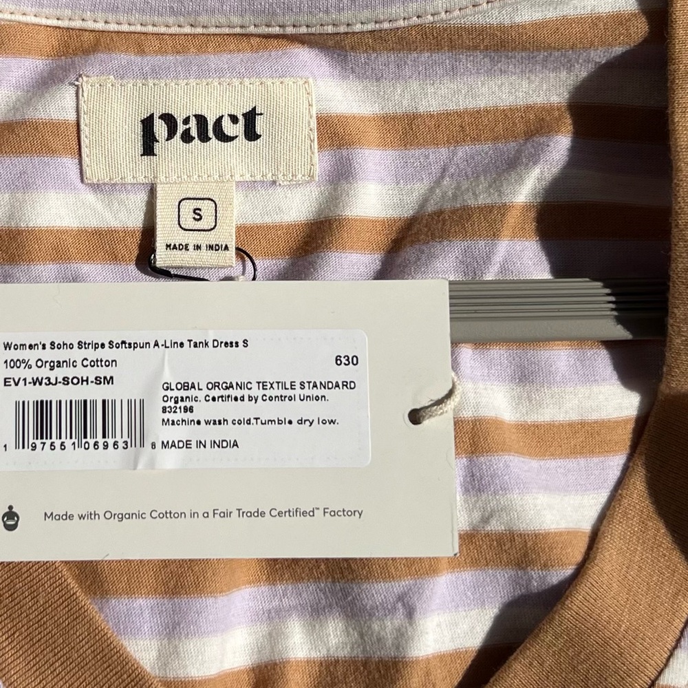 Pact organic tank dress - Picture 2 of 2